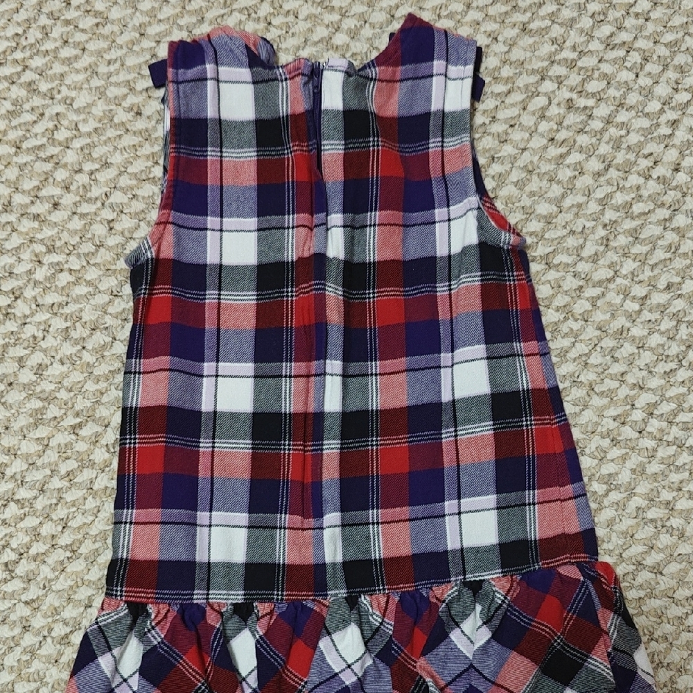 Gymboree Multicolor Plaid Ruffle Dress - Picture 5 of 6